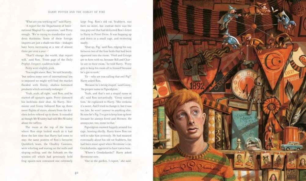 Harry Potter and the Goblet of Fire фото книги 2