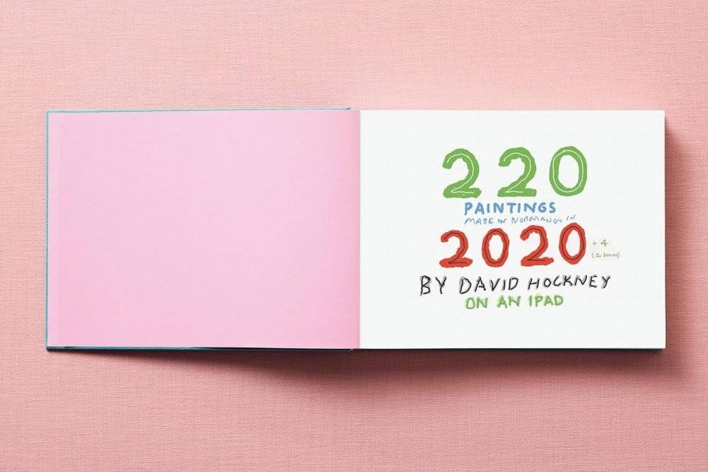David Hockney. 220 for 2020 фото книги 3