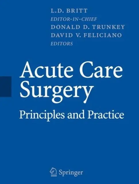 Acute Care Surgery фото книги