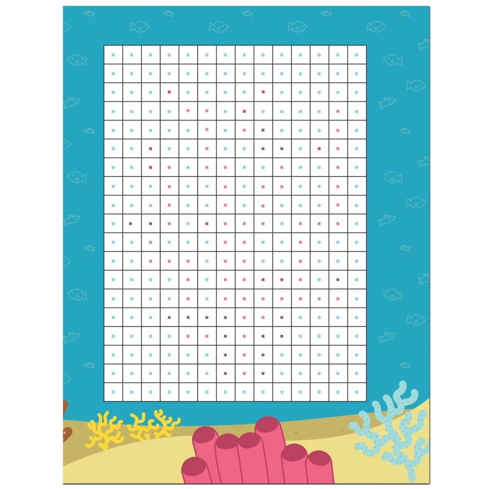 Пиксели. Клеим и рисуем. В море фото книги 5