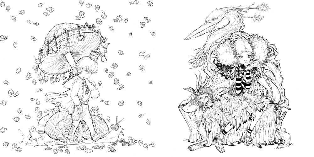 Best Of Pop Manga Coloring Book фото книги 5