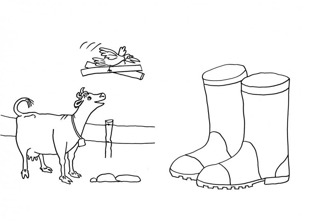 Мама Му и Кракс. Первая раскраска фото книги 4