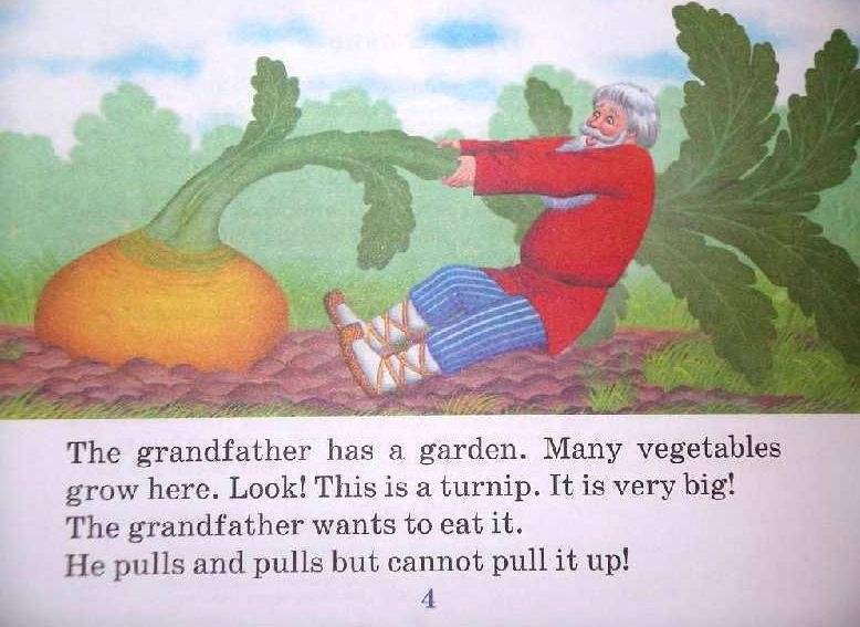 Репка. The Turnip (на английском языке) фото книги 2