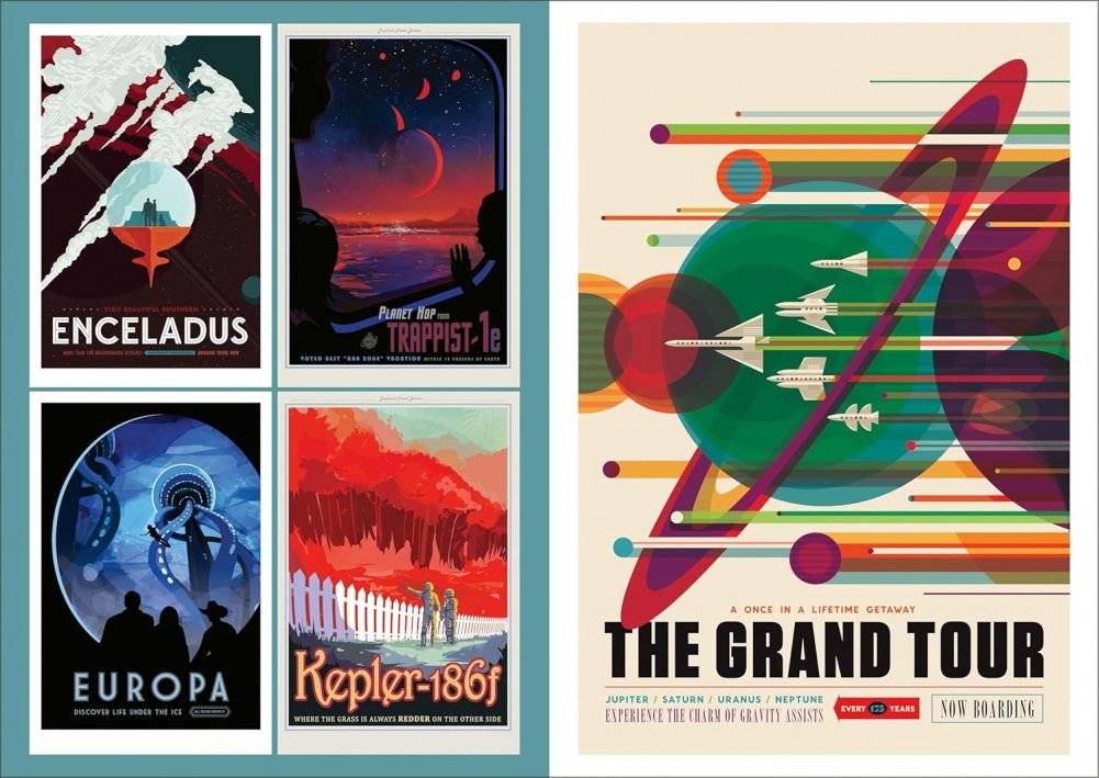 Space: posters & paintings фото книги 4