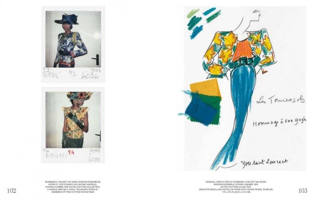 Flowers of Yves Saint Laurent фото книги 5