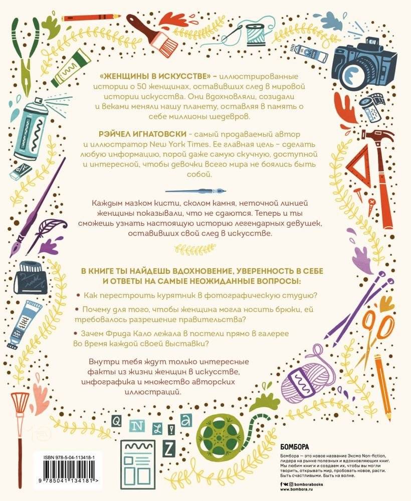 Женщины в искусстве. 50 женщин, изменивших мир фото книги 12