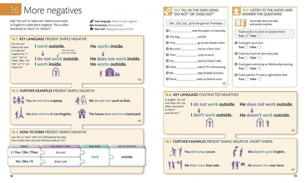 English for Everyone Practice Book. Level 2. Beginner: A Complete Self-Study Programme фото книги 4