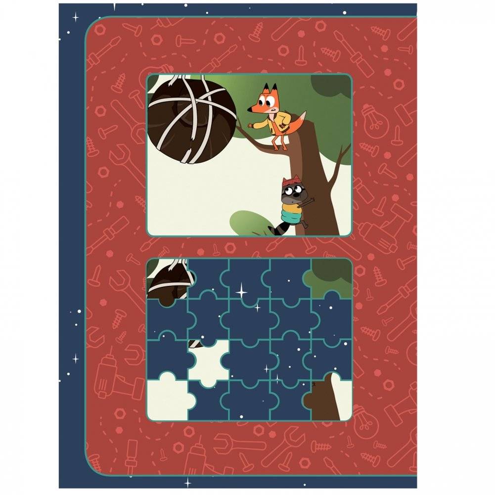 Лекс и Плу. Наклейки-конструктор. Жизнь налегке фото книги 3