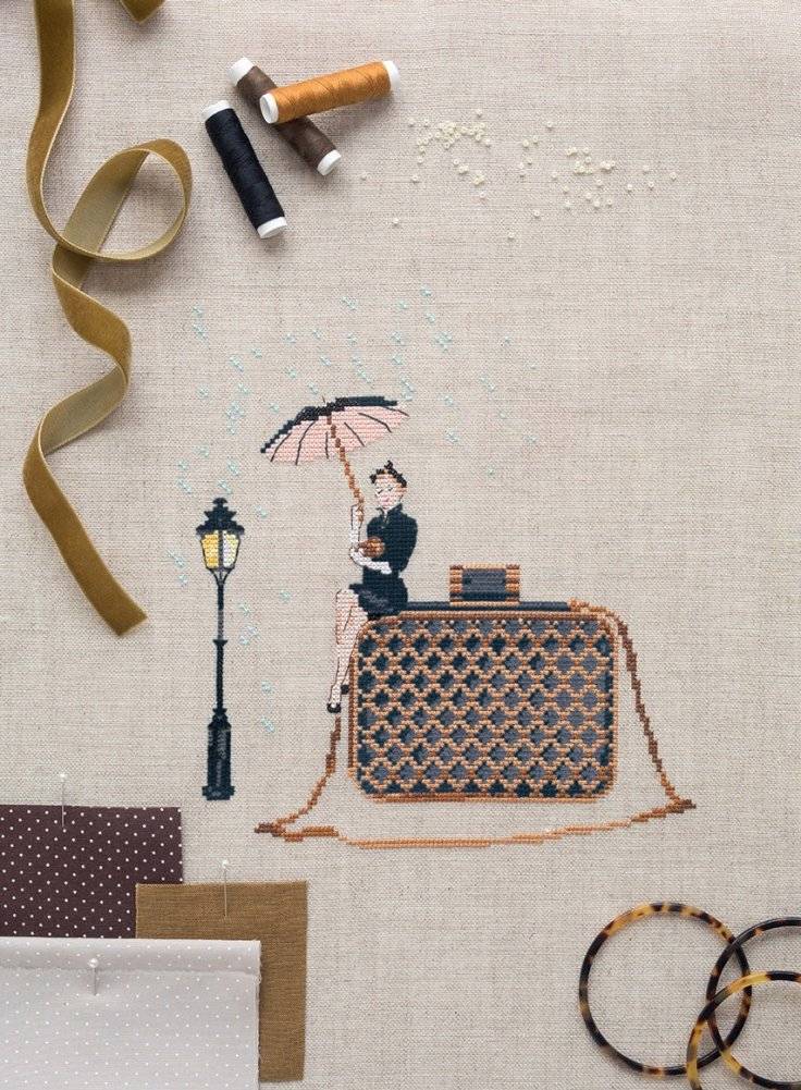 Французская вышивка крестом. Иконы стиля Элен ле Берр фото книги 4