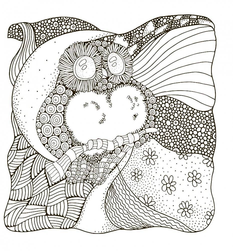 Раскраска-антистресс. Весенняя нежность фото книги 2