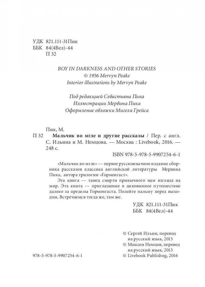 Мальчик во мгле и другие рассказы фото книги 5