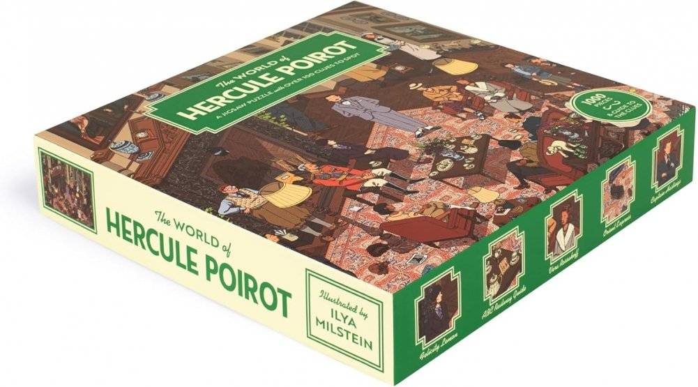 The World of Hercule Poirot 1000 Piece Puzzle фото книги 3