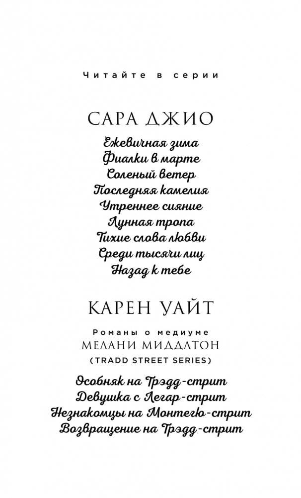 Возвращение на Трэдд-стрит фото книги 2