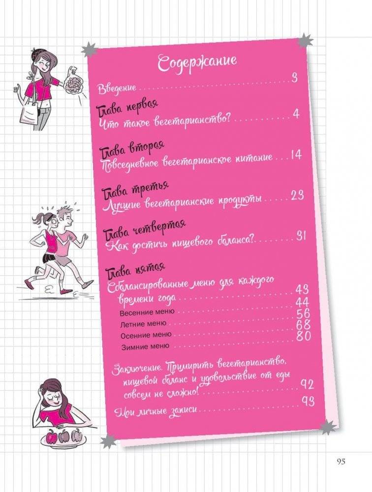 Мой блокнот. Я вегетарианка! фото книги 2