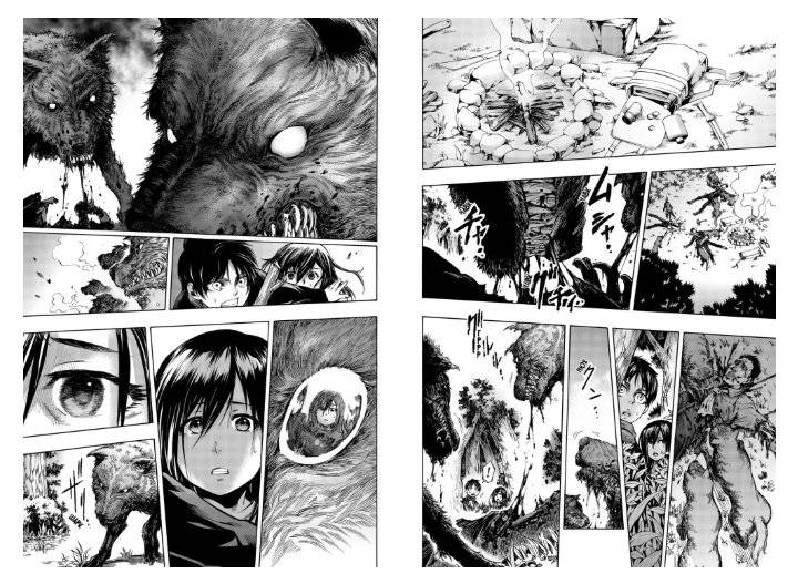 Атака на титанов. Потерянные девочки фото книги 3