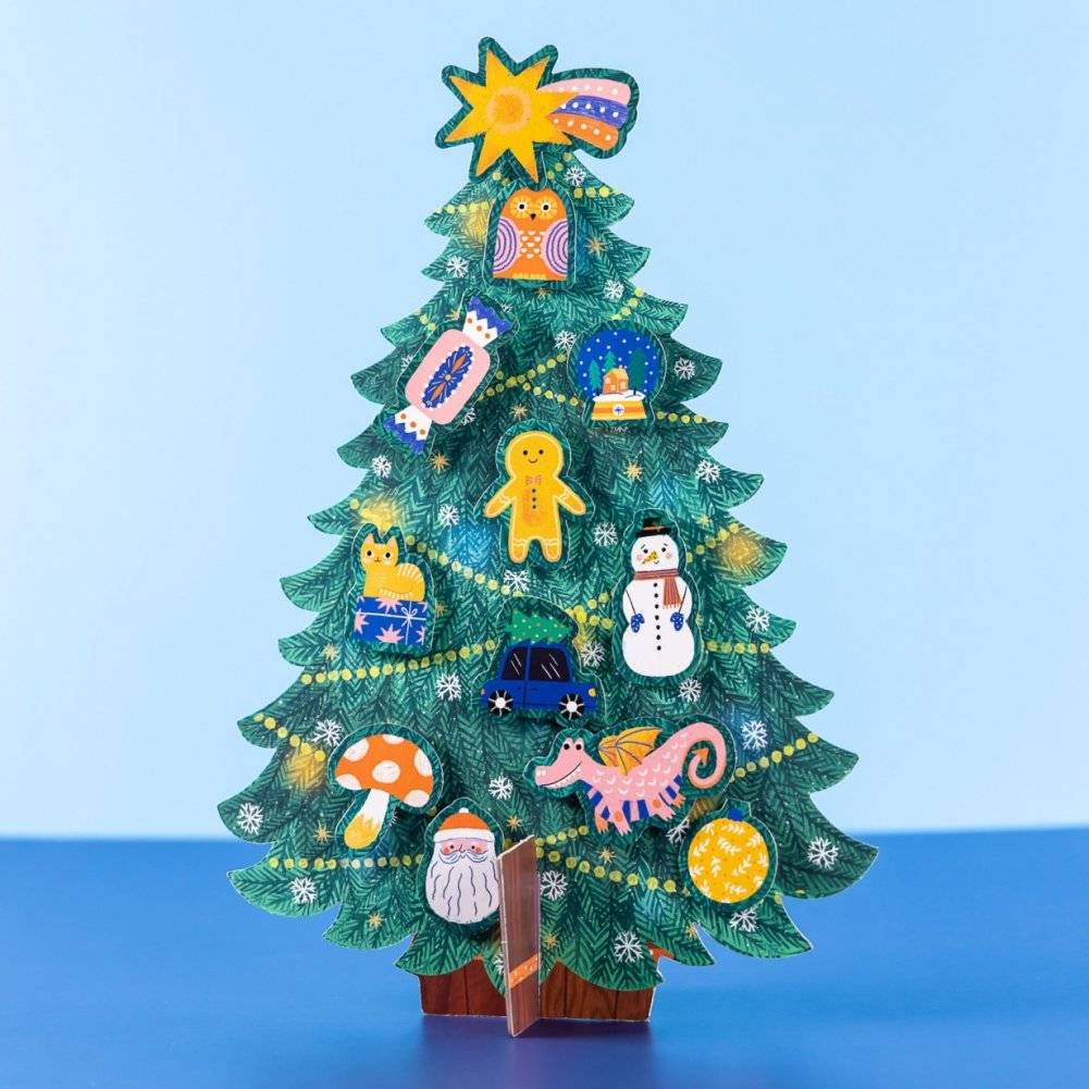 Наряжаем ёлку. Новогодняя игра для малышей фото книги 5