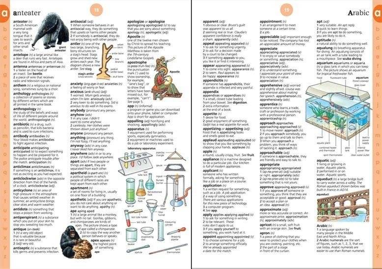 Illustrated English Dictionary фото книги 2