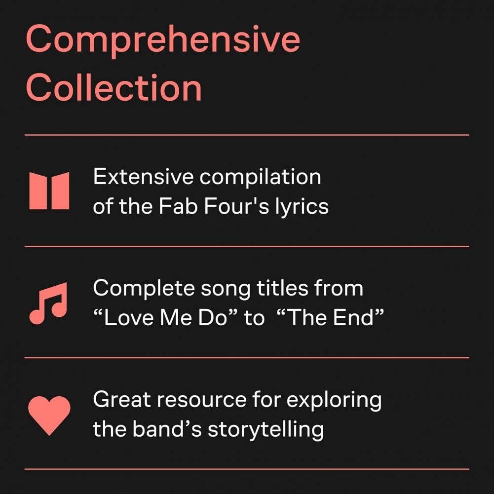 Beatles Lyrics - 2nd Edition фото книги 4
