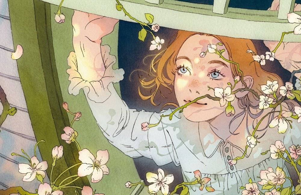 Аня из зеленых мезонинов фото книги 4