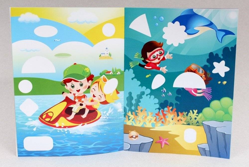 Полезные наклейки. Морские приключения фото книги 2