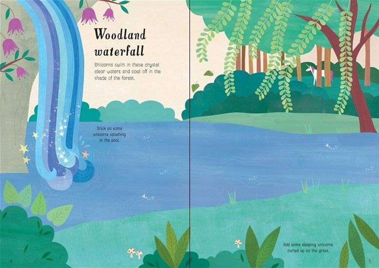 Little First Stickers: Unicorns фото книги 2