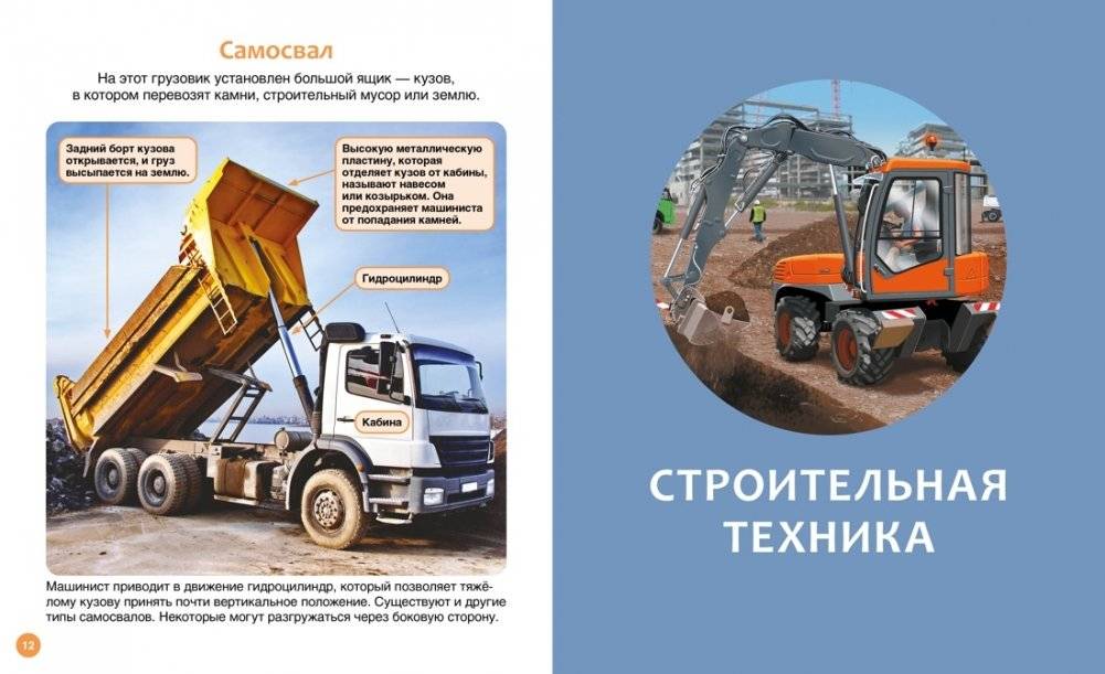Машины на стройке. От бульдозера до башенного крана фото книги 6