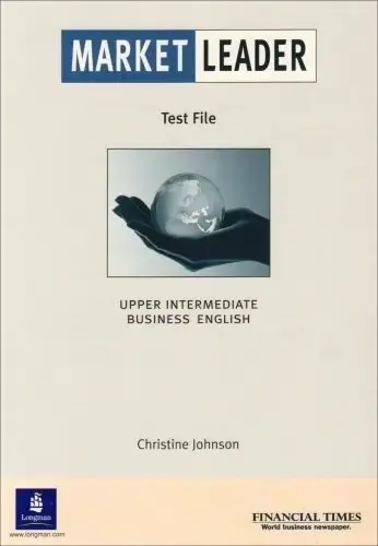 Market Leader Upper-Intermediate Test File фото книги