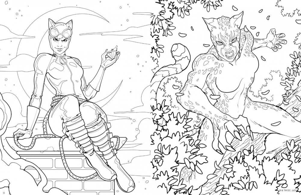 DC: Super-Villains: the official colouring book фото книги 5