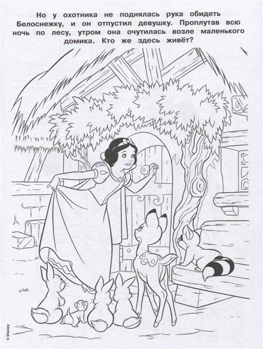 Принцесса Disney. № РАС 2003. Раскраска фото книги 4