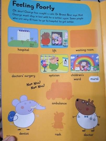 Peppa Pig: 1000 First Words Sticker Book фото книги 6