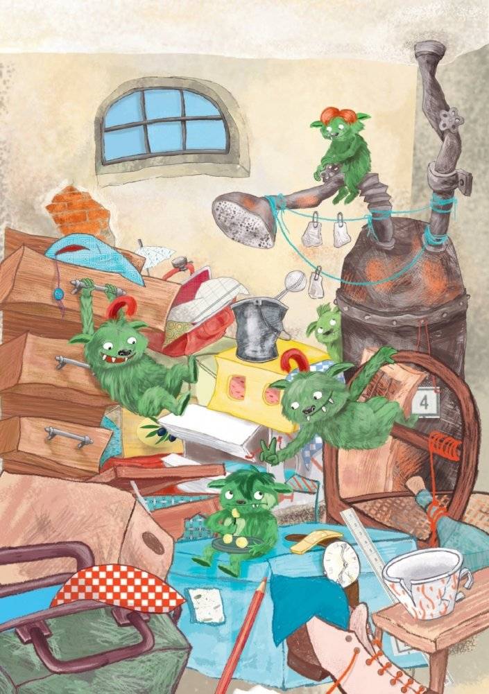 Эдди встречает друга. Самый маленький тролль (ил. Б. Кортуэс) (#1) фото книги 7