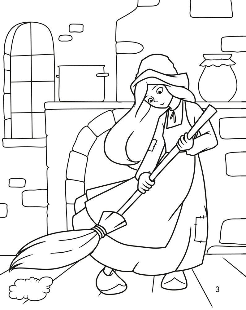 Чытанка-маляванка. Для дзяцей ад 5 гадоў. Казкi замежных пісьменнікаў (Ш. Перо, браты Грым, В. Гаўф) фото книги 4