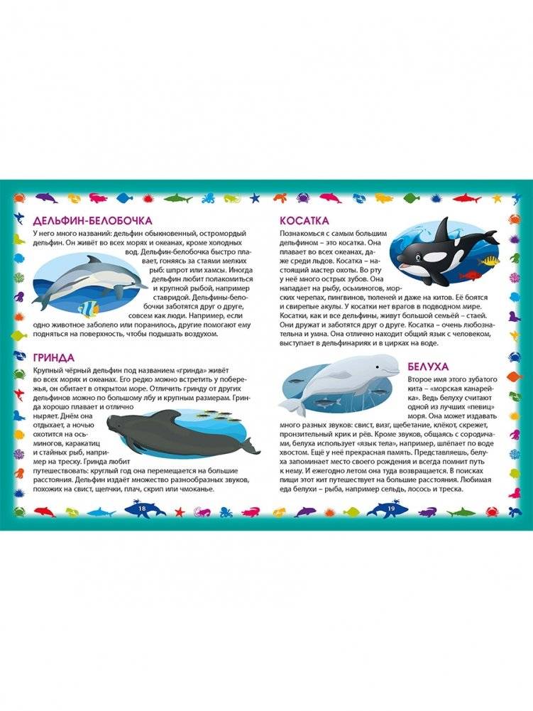 Морские обитатели. Первая энциклопедия для самых маленьких фото книги 5