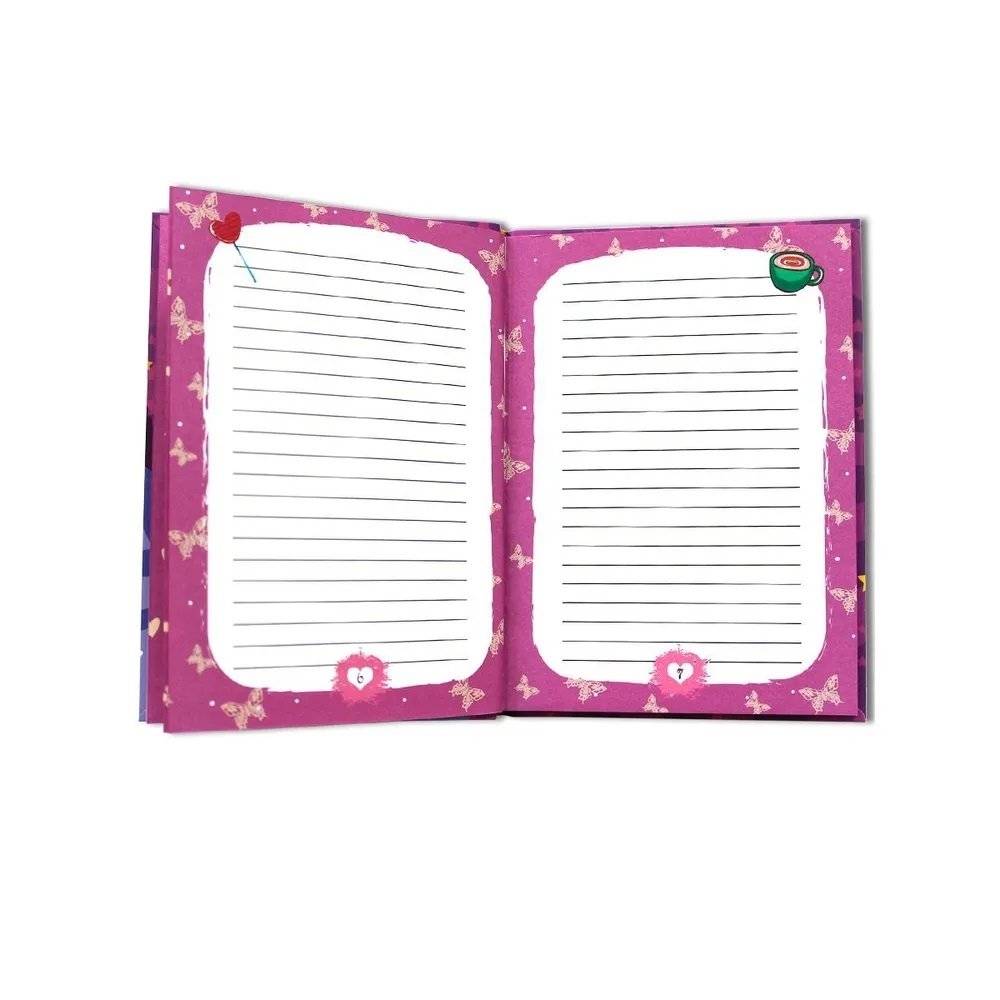 Дневник для девочки. Аниме "Мой личный дневничок", сиреневый фото книги 3