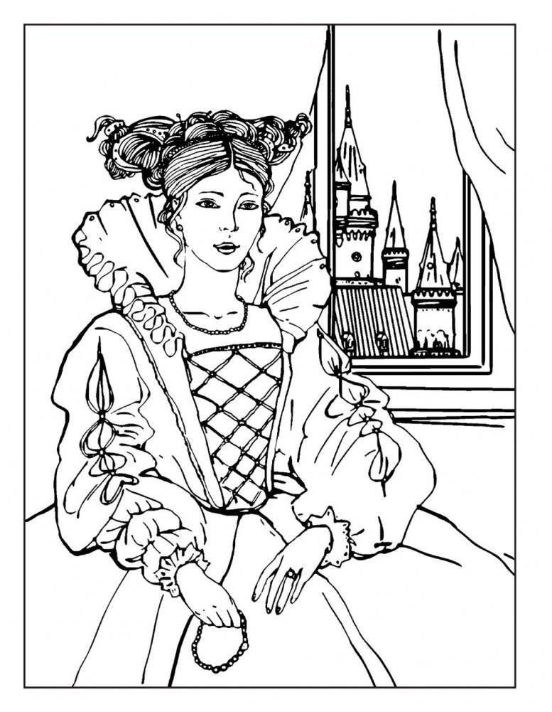 Большая книга раскрасок для девочек фото книги 6