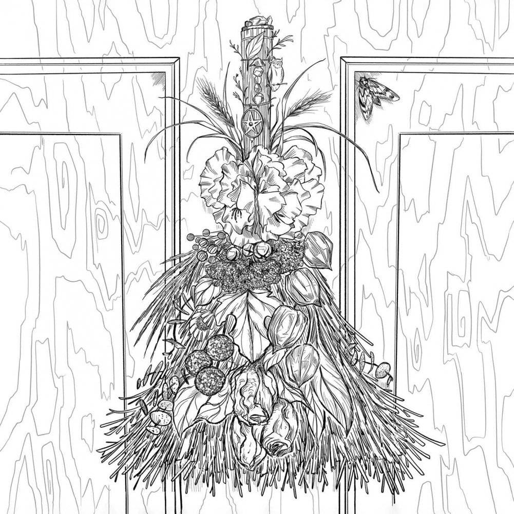 Green Witch`s Coloring Book фото книги 2