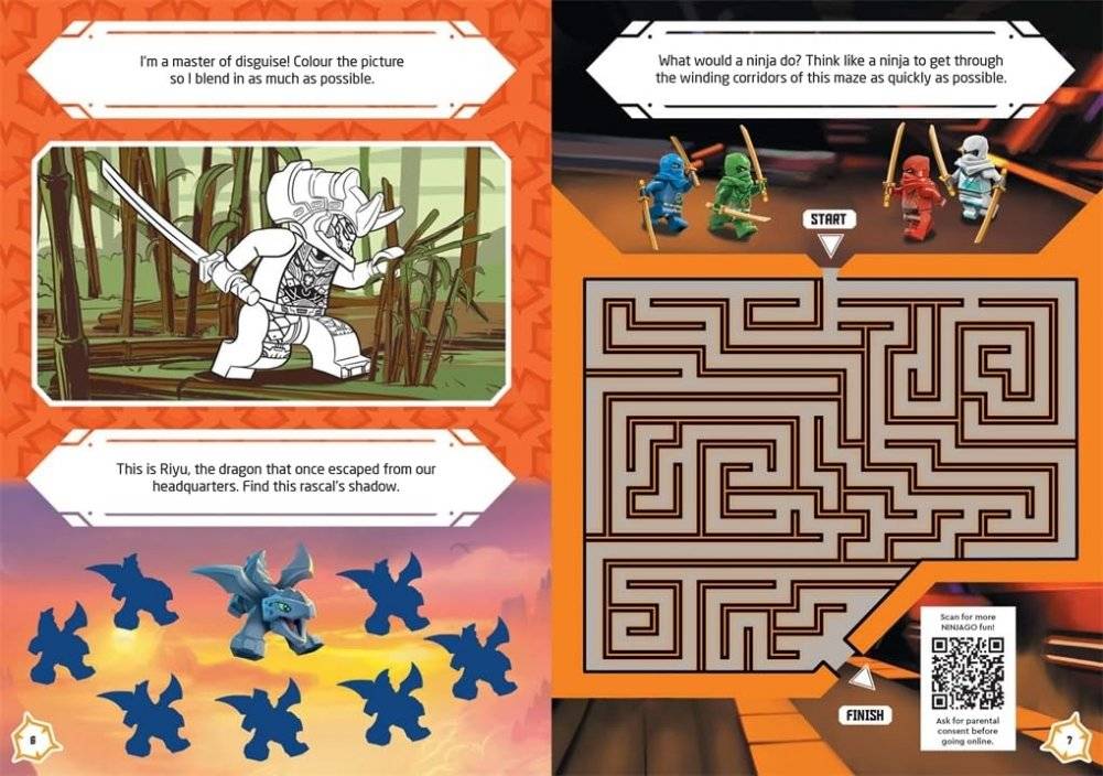 LEGO NINJAGO: Empire Warrior (with Dragon Hunter minifigure and Speeder mini-book) фото книги 3