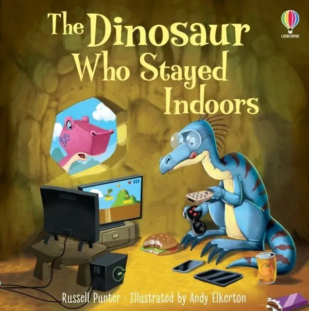The Dinosaur who Stayed Indoors фото книги