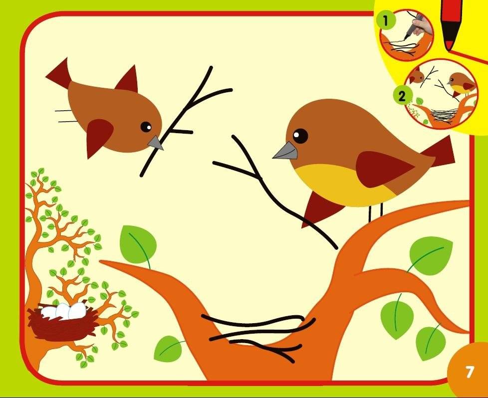 Времена года (64 наклейки) фото книги 3