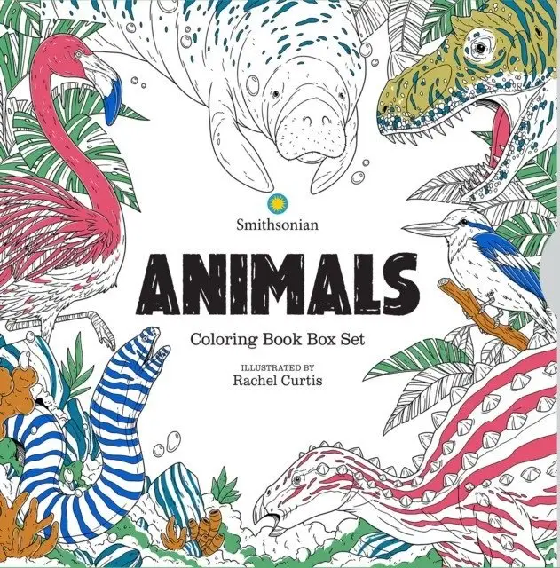 Animals Coloring Book Box Set фото книги