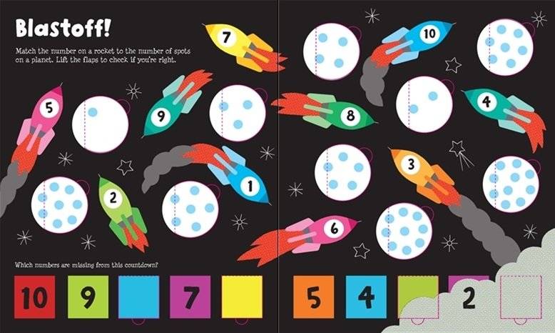 Lift-the-Flap Numbers фото книги 4