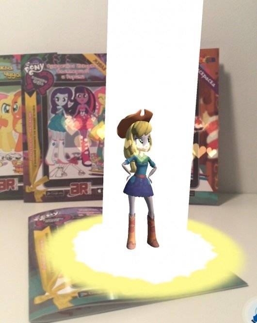 Живая раскраска MLP "Девочки из Эквестрии. Пинки Пай, Радуга Дэш и Эпплджек" фото книги 4