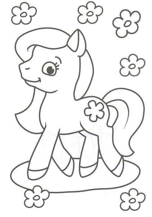 Раскраска. Крошки Пони фото книги 2