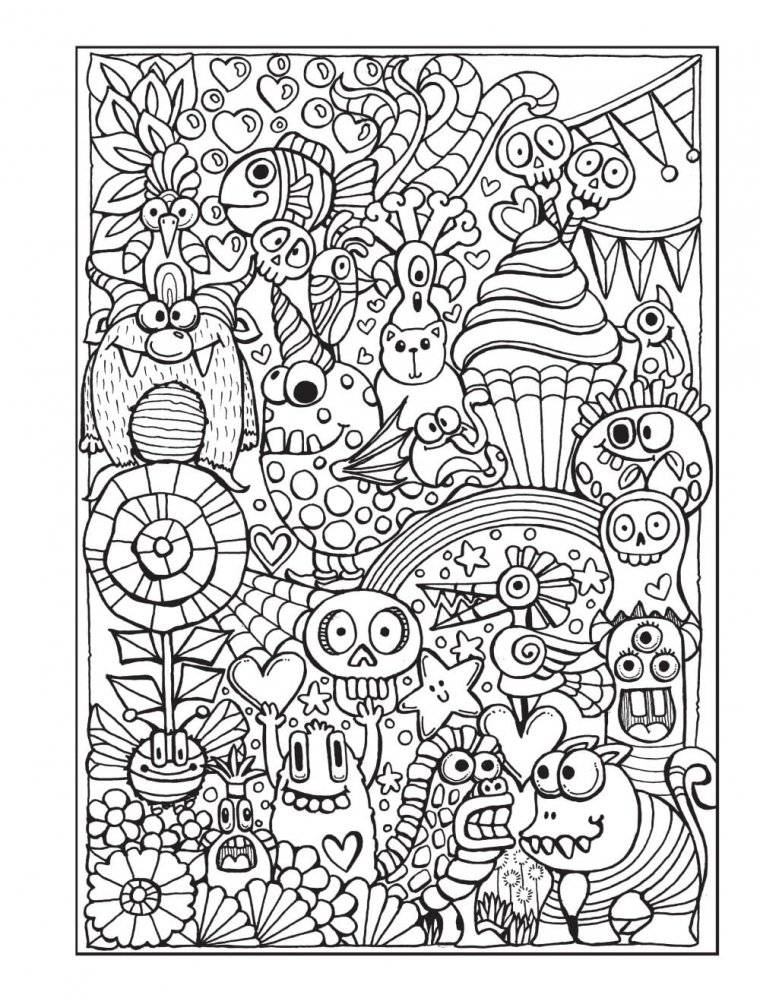 Creative Haven Haunted! Coloring Book фото книги 5