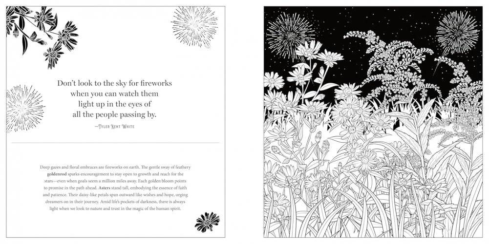 Floriographic: Midnight Garden фото книги 3