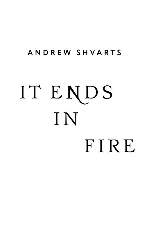 И сгинет все в огне фото книги 2