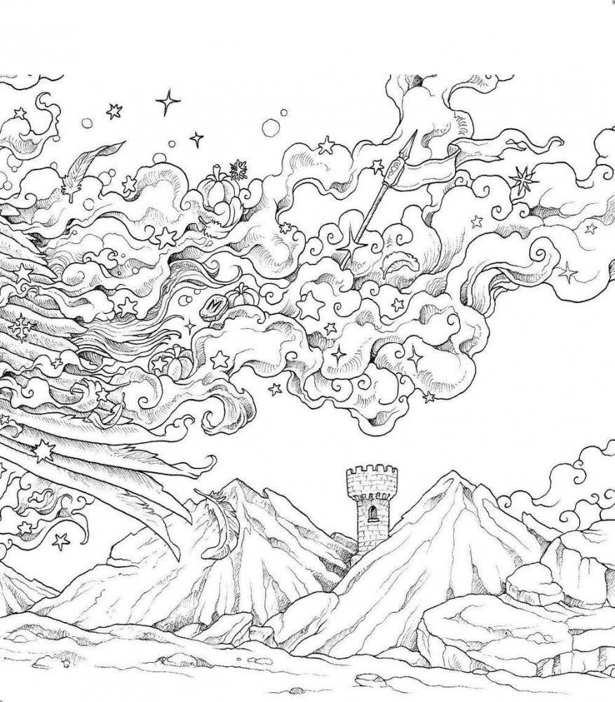 Мифоморфозы. Экстремальные раскраски фото книги 10