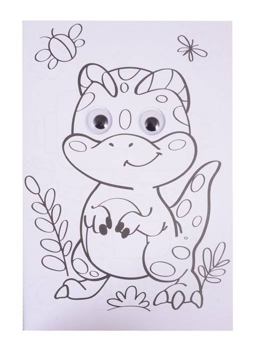 Суперраскраска с глазками. Для мальчиков фото книги 4