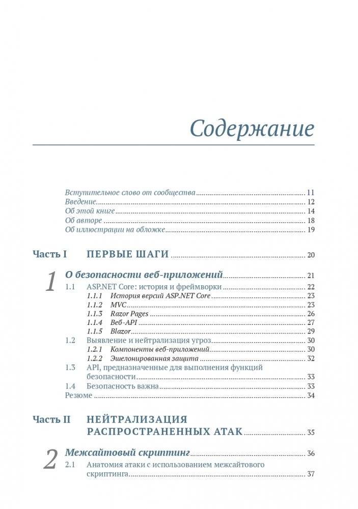 Безопасность ASP. NET CORE фото книги 3