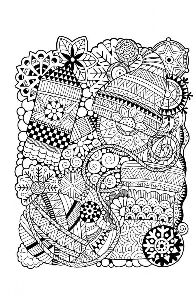 Хюгге. Мини-раскраска-антистресс для творчества и вдохновения фото книги 8